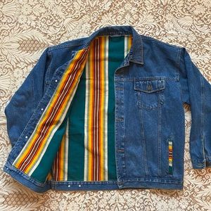 Vintage Denim Lined Jacket